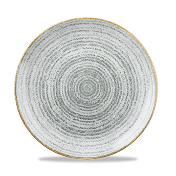 Homespun Stone Grey Coupe Plate 26cm